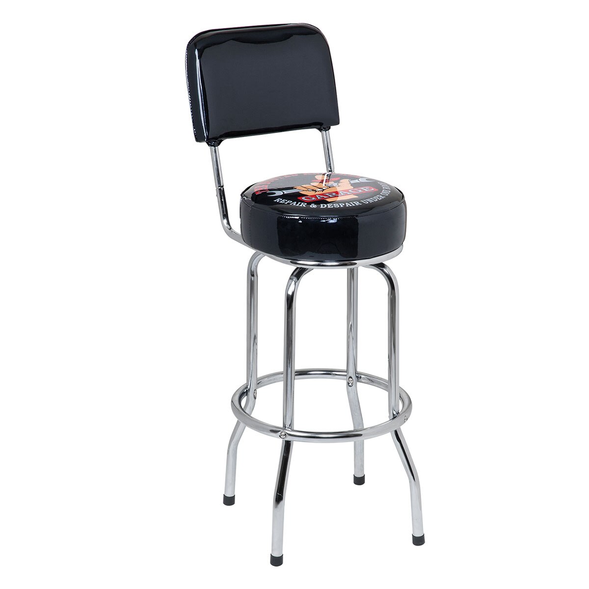 BKG Bar Stool w/Backrest | Ace Branded Products