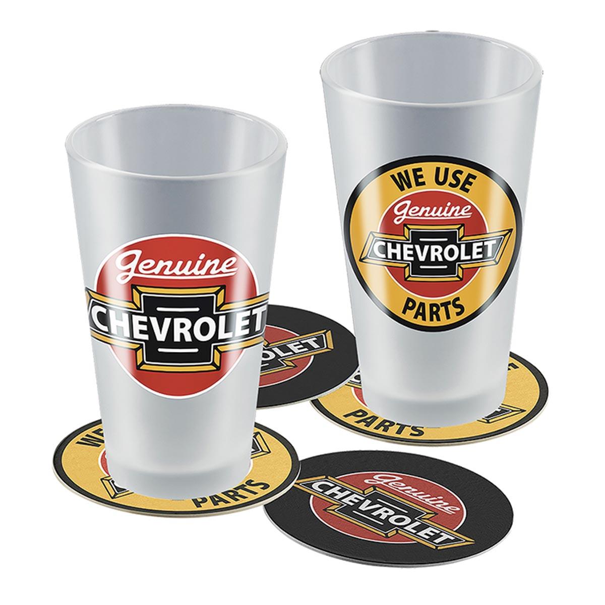 Chevrolet Frosted Pint Glass Set - Thumbnail 2