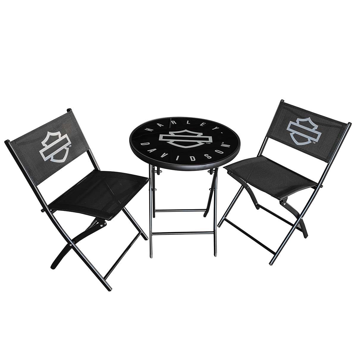 H-D Open B&S Bistro Table & Chair Set | Ace Branded Products