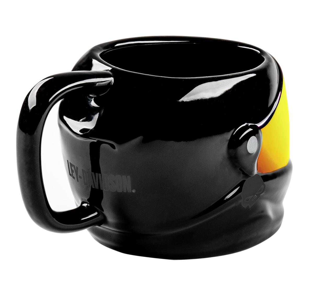 fkDCブラウン Harley-Davidson® Debossed Open Bar & Shield Ceramic Coffee