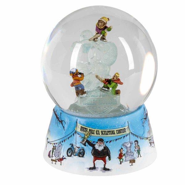 W26 - 2026 Ice Sculpture Snowglobe - HDX-99407
