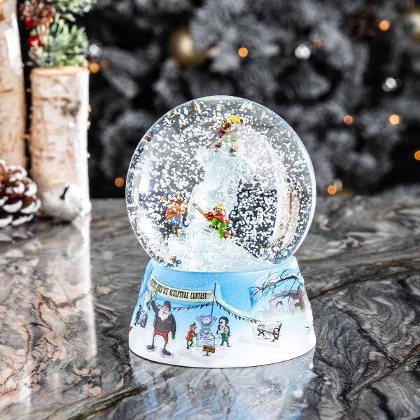 W26 - 2026 Ice Sculpture Snowglobe - HDX-99407